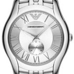 emporio armani dress herrklocka ar1788 silverfärgad/stål ø43 mm