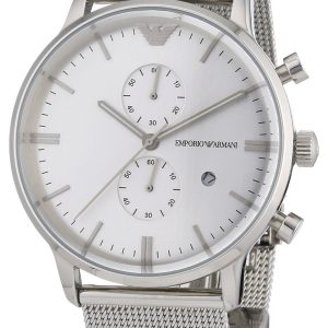 Emporio Armani Herrklocka AR0390 Silverfärgad/Stål Ø40 mm