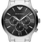 emporio armani herrklocka ar11208 giovanni svart/stål ø44 mm