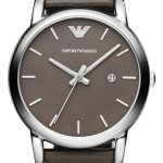 emporio armani herrklocka ar1729 brun/läder ø41 mm