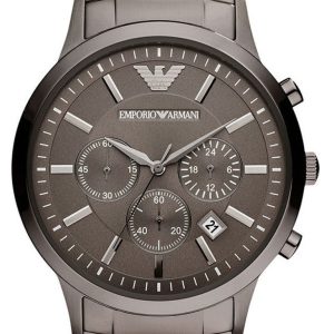 Emporio Armani Herrklocka AR2454 Classic Grå/Stål Ø43 mm