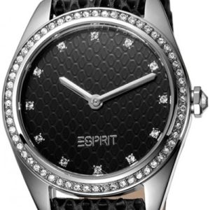 Esprit 99999 Damklocka ES103092005 Svart/Läder Ø36 mm