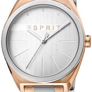 Esprit 99999 Damklocka ES1L056M0085 Silverfärgad/Roséguldstonat