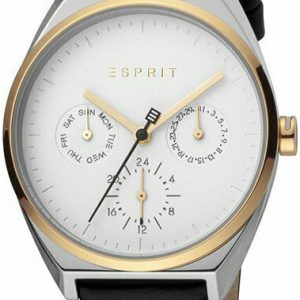 Esprit 99999 Damklocka ES1L060L0045 Vit/Läder Ø34 mm