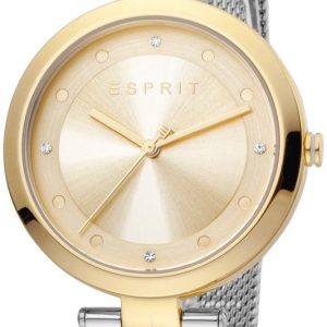 Esprit 99999 Damklocka ES1L165M0085 Gulguldstonad/Stål Ø36 mm