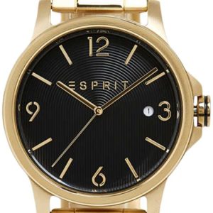 Esprit 99999 Herrklocka ES1G156M0085 Svart/Gulguldtonat stål Ø40 mm