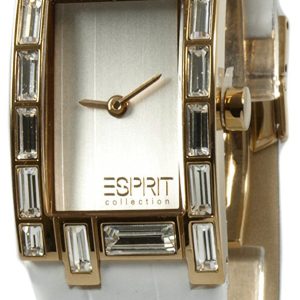 Esprit Collection Damklocka EL900262008 Silverfärgad/Läder