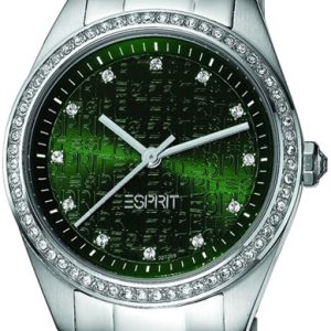 Esprit Damklocka ES102722012 Grön/Stål Ø34 mm