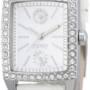 Esprit Damklocka ES103062001 Vit/Läder