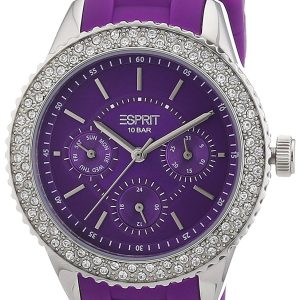 Esprit Damklocka ES106222005 Sport Lila/Gummi Ø38 mm