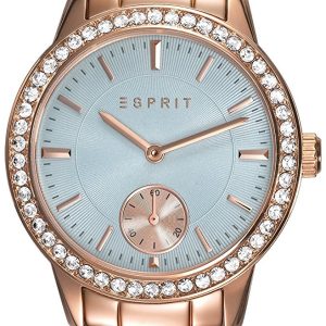 Esprit Damklocka ES109482003 Dress Blå/Roséguldstonat stål Ø34 mm