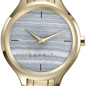 Esprit Damklocka ES109602003 Blå/Gulguldtonat stål Ø34 mm