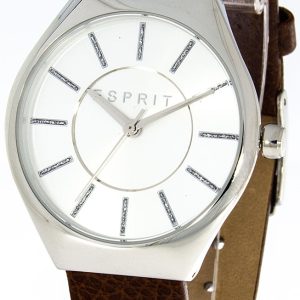 Esprit Damklocka ES1L004L0035 Maple Silverfärgad/Läder Ø34 mm