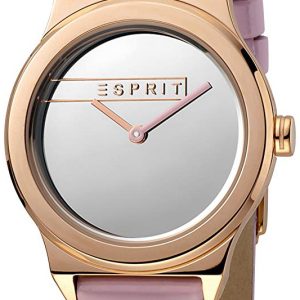 Esprit Damklocka ES1L019L0045 Silverfärgad/Läder Ø34 mm