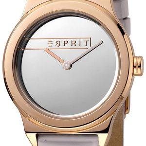 Esprit Damklocka ES1L019L0055 Silverfärgad/Läder Ø34 mm