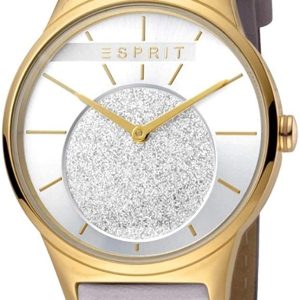 Esprit Damklocka ES1L026L0025 Silverfärgad/Läder Ø26 mm