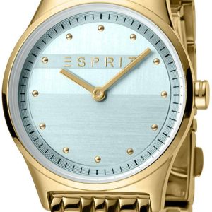 Esprit Damklocka ES1L031M0045 Grön/Gulguldtonat stål Ø30 mm