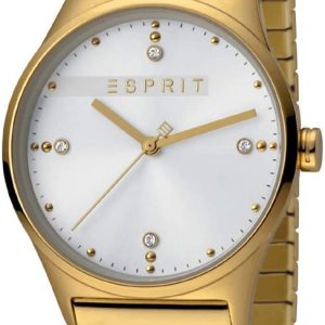 Esprit Damklocka ES1L032E0115 Silverfärgad/Gulguldtonat stål Ø34 mm