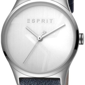 Esprit Damklocka ES1L034L0205 Silverfärgad/Läder Ø34 mm