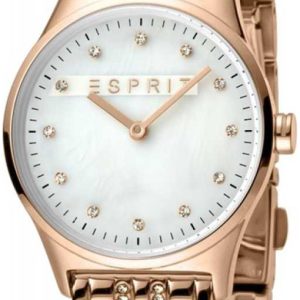 Esprit Damklocka ES1L050M0035 Vit/Roséguldstonat stål Ø30 mm