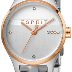 Esprit Damklocka ES1L054M0095 Silverfärgad/Roséguldstonat stål