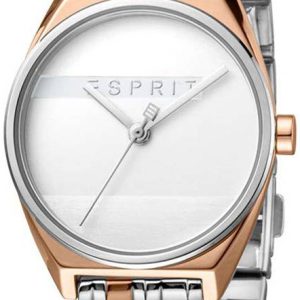 Esprit Damklocka ES1L059M0055 Silverfärgad/Roséguldstonat stål