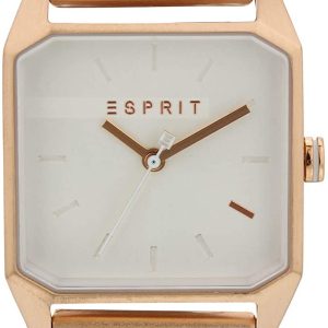 Esprit Damklocka ES1L071M0035 Vit/Roséguldstonat stål