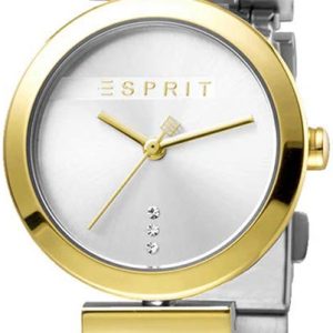 Esprit Damklocka ES1L079M0045 Silverfärgad/Gulguldtonat stål Ø28 mm