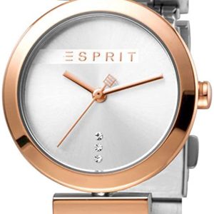 Esprit Damklocka ES1L079M0055 Silverfärgad/Roséguldstonat stål