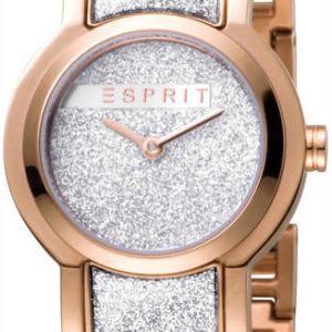 Esprit Damklocka ES1L084M0035 Silverfärgad/Roséguldstonat stål