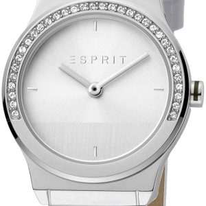 Esprit Damklocka ES1L091L0015 Silverfärgad/Läder Ø28 mm