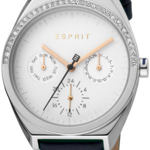 Esprit Damklocka ES1L099L0025 Vit/Läder Ø34 mm