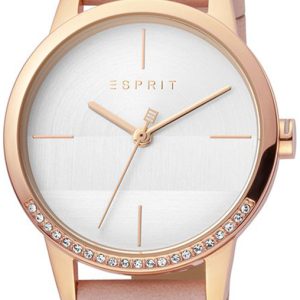 Esprit Damklocka ES1L106L0055 Silverfärgad/Läder Ø34 mm