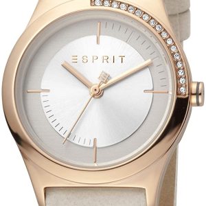 Esprit Damklocka ES1L116L0055 Silverfärgad/Läder Ø30 mm