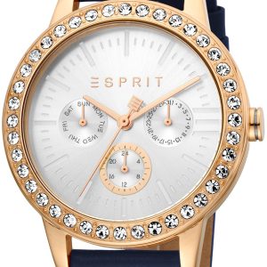 Esprit Damklocka ES1L138L0035 Silverfärgad/Läder Ø40 mm