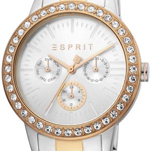 Esprit Damklocka ES1L138M0105 Silverfärgad/Roséguldstonat stål