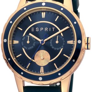 Esprit Damklocka ES1L140P0055 Multifunction Blå/Gummi Ø40 mm