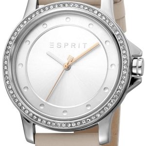 Esprit Damklocka ES1L143L0025 Silverfärgad/Läder Ø36 mm