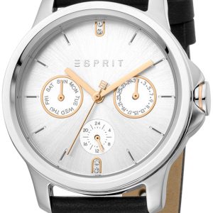 Esprit Damklocka ES1L145L0015 Silverfärgad/Läder Ø36 mm