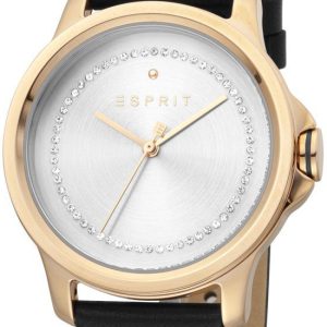 Esprit Damklocka ES1L147L0035 Silverfärgad/Läder Ø36 mm