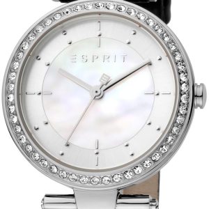 Esprit Damklocka ES1L153L2015 Vit/Läder Ø34 mm