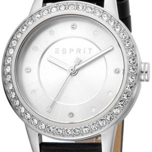 Esprit Damklocka ES1L163L0015 Silverfärgad/Läder Ø36 mm