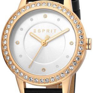 Esprit Damklocka ES1L163L0045 Silverfärgad/Läder Ø36 mm