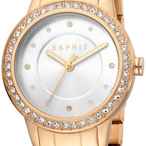 Esprit Damklocka ES1L163M0115 Silverfärgad/Roséguldstonat stål