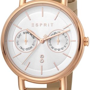 Esprit Damklocka ES1L179L0055 Silverfärgad/Läder Ø36 mm