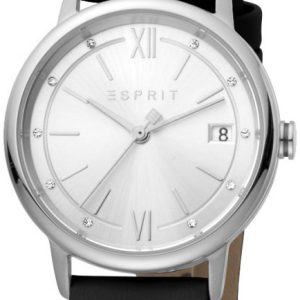 Esprit Damklocka ES1L181L0015 Kaye Silverfärgad/Läder Ø32 mm