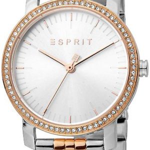 Esprit Damklocka ES1L183M2095 Silverfärgad/Roséguldstonat stål