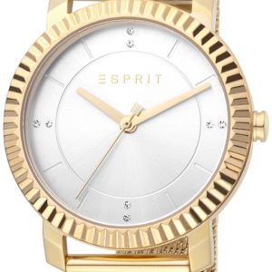 Esprit Damklocka ES1L184M0025 Silverfärgad/Gulguldtonat stål Ø36 mm