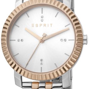 Esprit Damklocka ES1L185M0095 Menlo Silverfärgad/Roséguldstonat