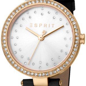 Esprit Damklocka ES1L199L0025 Vit/Läder Ø34 mm